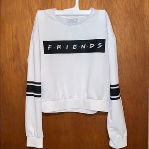 Friends Crop Sweatshirt NWOT